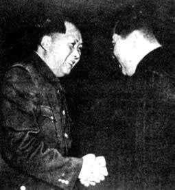 1953-11-12 Kim Il Sung, the North Korean government delegation led by to visit my country