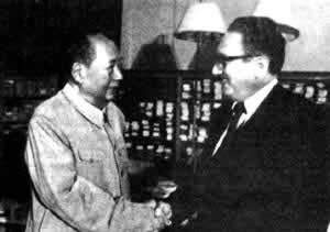 1973-11-12 Kissinger's sixth visit to China Mao Zedong met