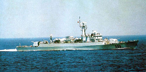 1986-12-14 China's first aircraft self-designed missile frigates in service