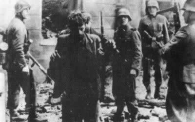 1943-4-19 The outbreak of the Warsaw Jewish anti-Nazi uprising