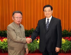 2010-5-3 Kim Jong Il, general secretary of the Workers' Party of Korea for an unofficial visit in China