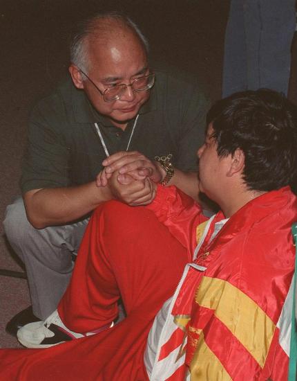 1996-7-20 Wang Yifu Atlanta Olympics sick remuneration aspirations